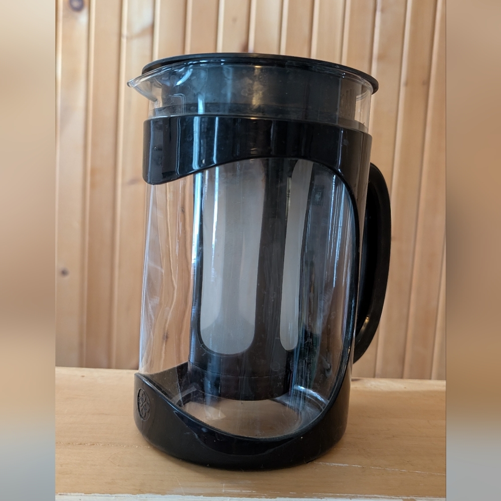 Black French Press Coffee Maker